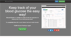 Desktop Screenshot of glucosetracker.net